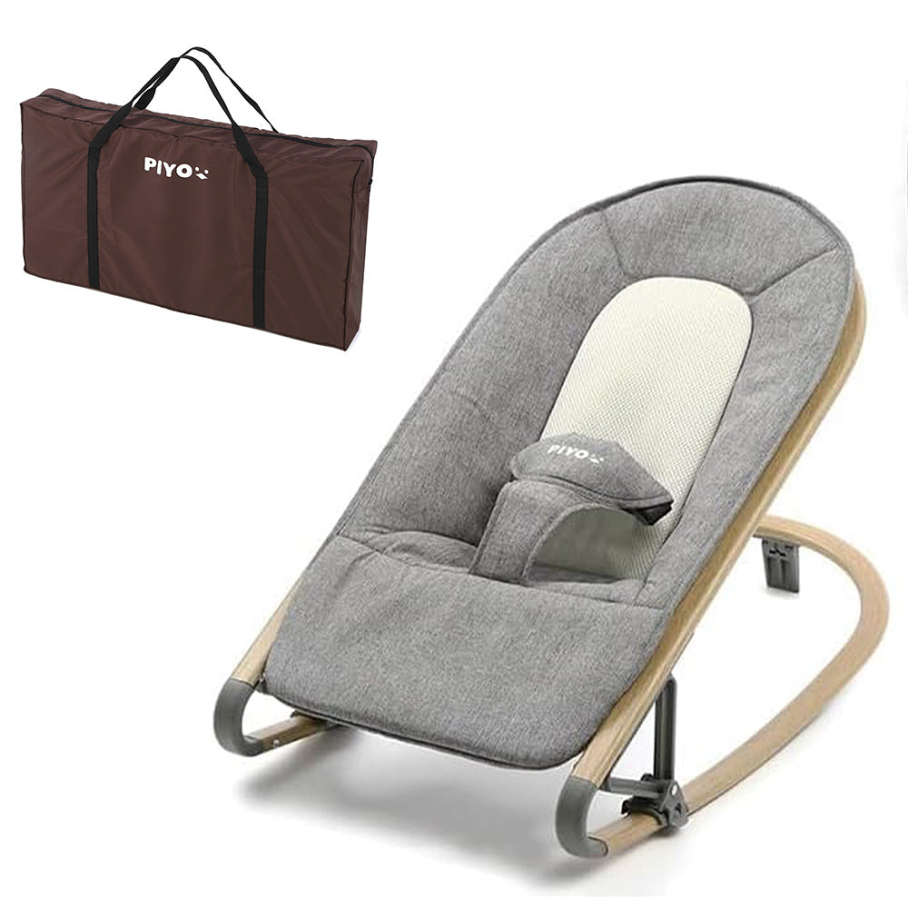 【美品✨】PIYOバウンサー 3段階 簡単持ち運び 日本製 ピヨ(PIYO)ベビーバウンサー 3段階 組み立て不要 簡単持ち運び – piyojapan